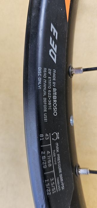 Nowe. 29" Koło KTM E30 .Piasta FH-MT410-B. 12s.Tył.