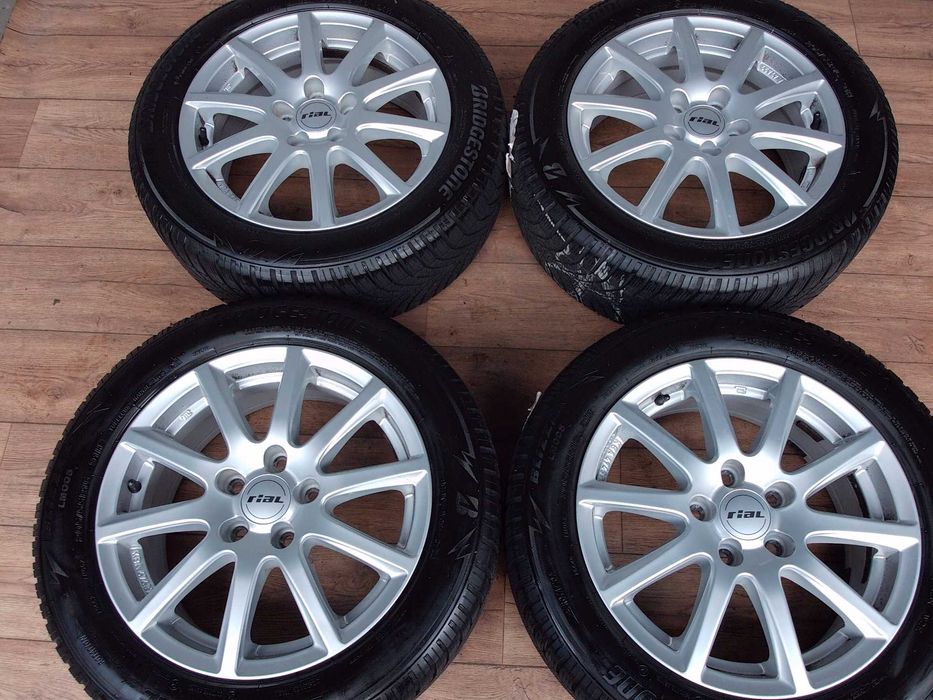 Koła alu VW Skoda Seat 16x6,5 5x112 ET45 +Bridgestone 205/55/16 z2022r