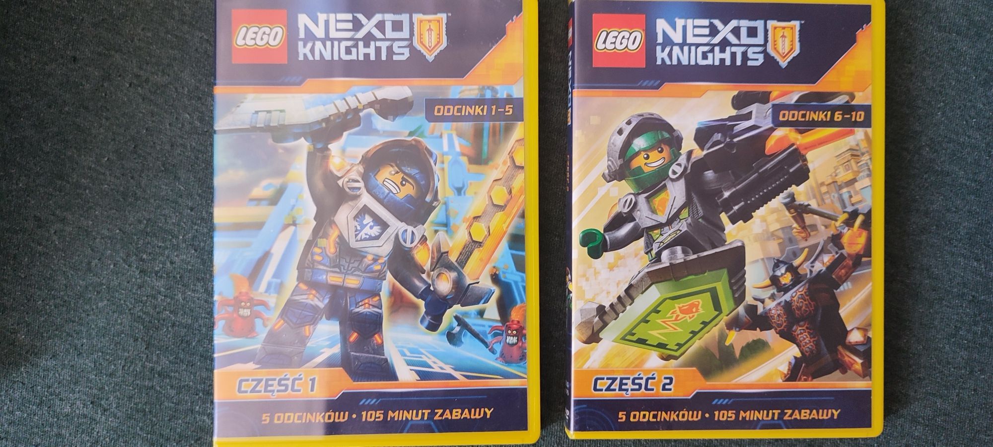 LEGO Nexo Knight płyty dvd bajki
