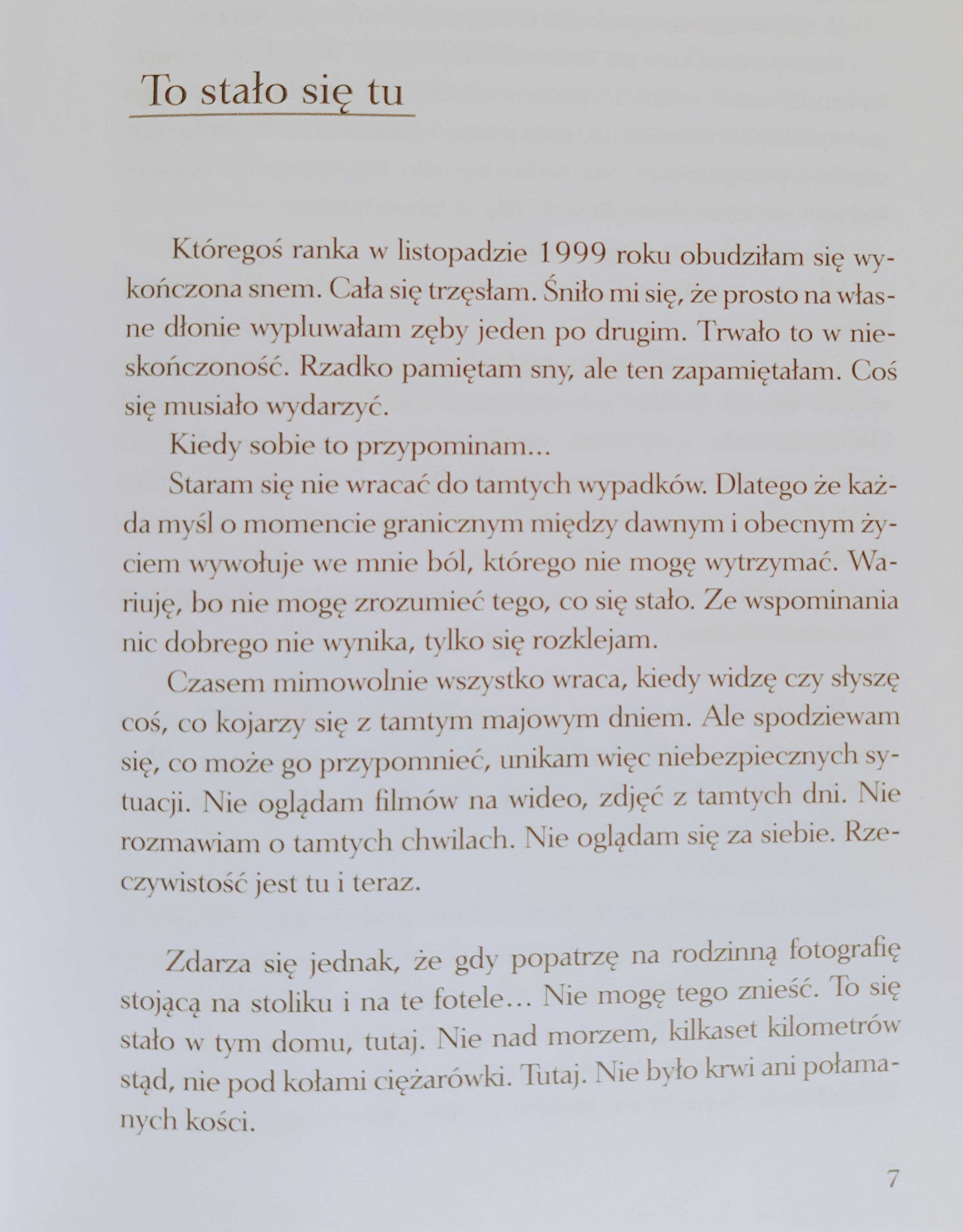 Wejść tam nie można Ewa Błaszczyk