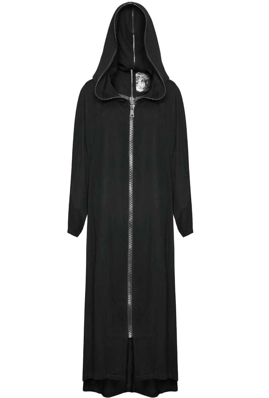 Długa bluza PUNK RAVE black nun killstar halloween witch restyle