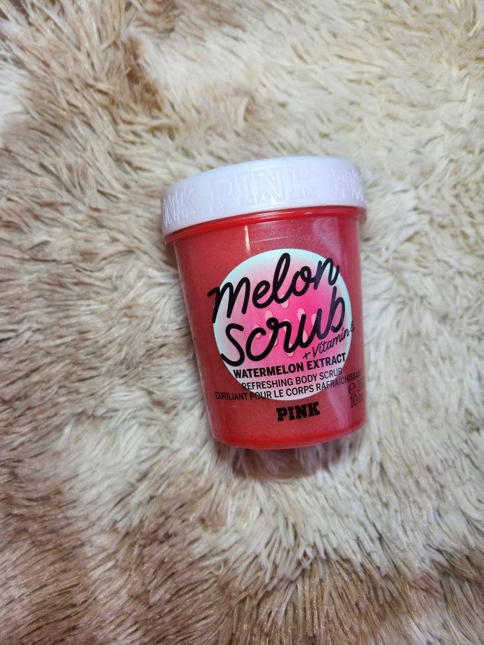 Скраб жіночий victoria's secret pink superfruit body scrubs для тіла