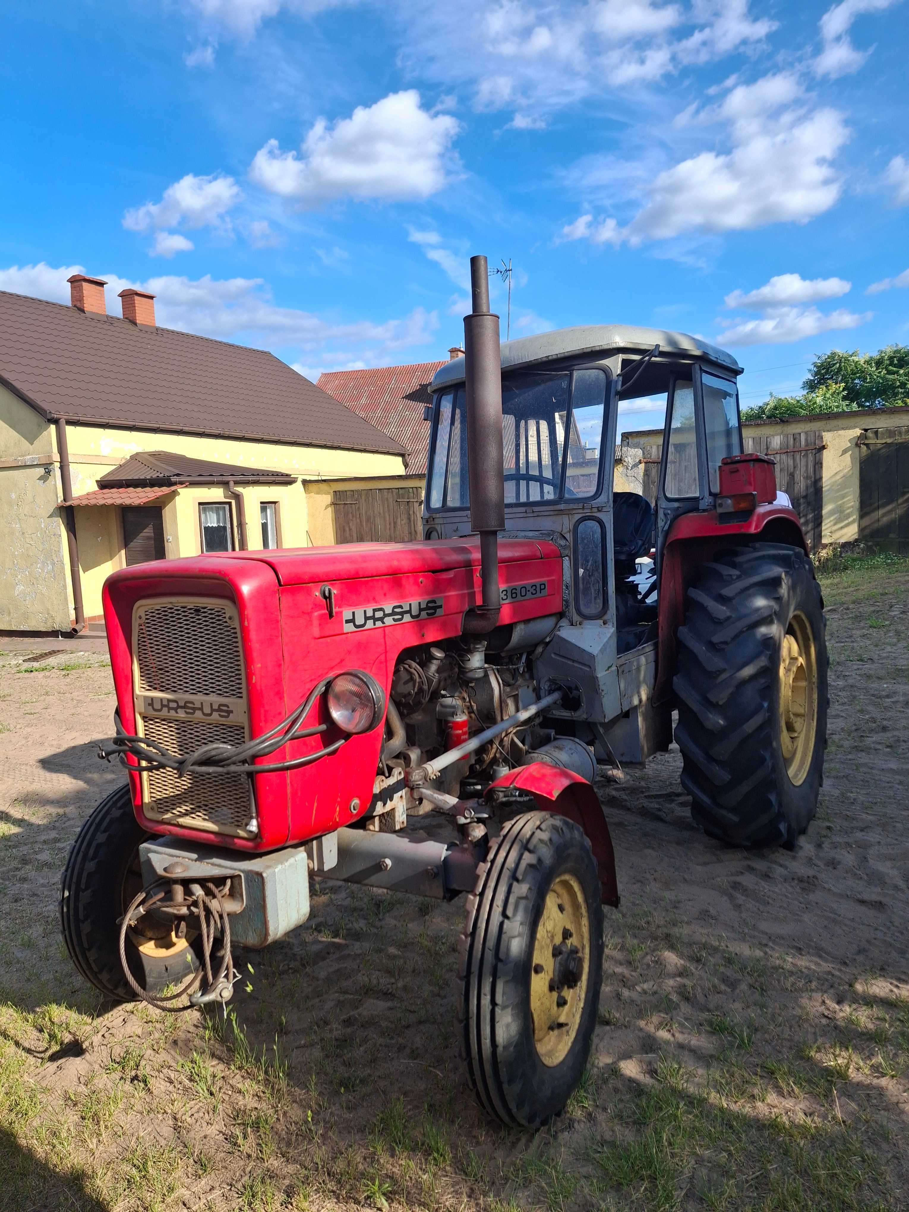 Traktor Ciągnik Ursus c-360-3p