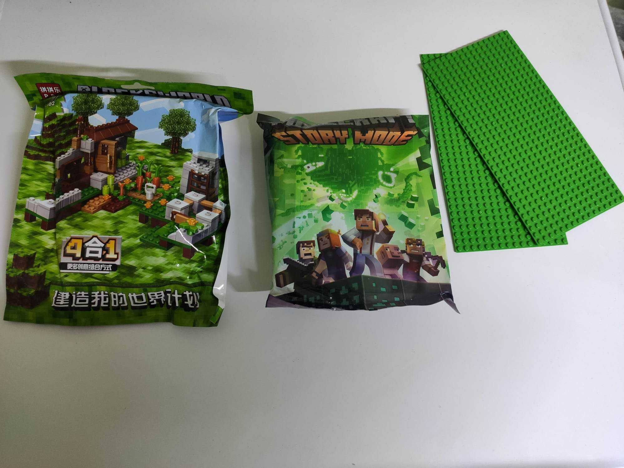 Domek na drzewie Minecraft + Ogród Wioska 4w1 700 sztuk