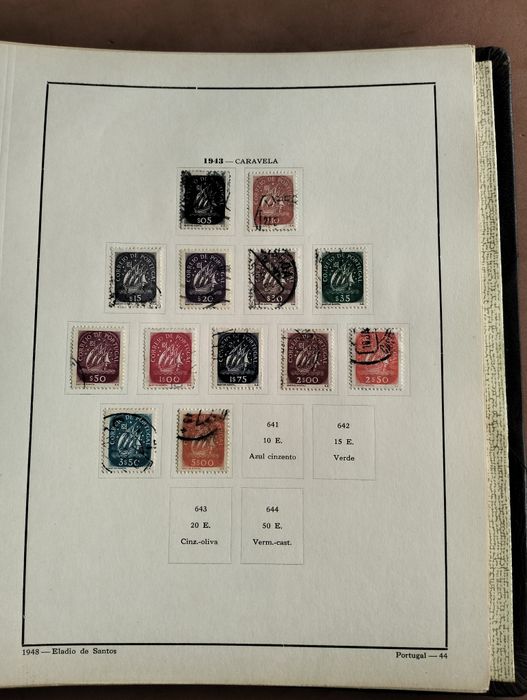 Álbum de selos Portugal