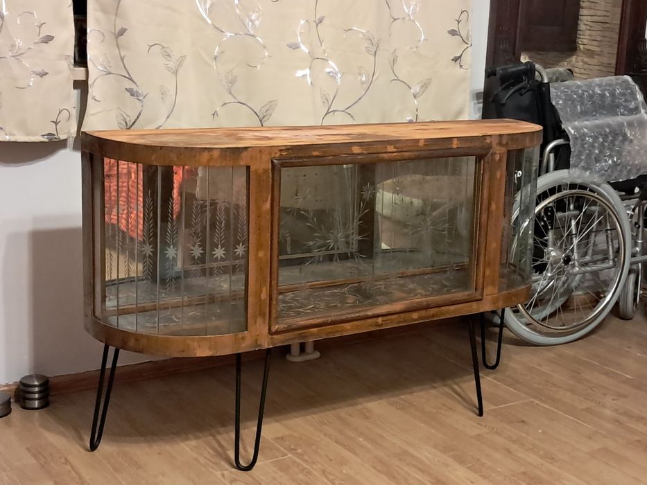 Nadstawka Retro drewniana w stylu Loft