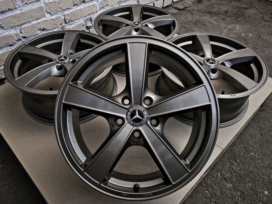 Диски R17 5x112 Mercedes | Original | Germany | Рідна фарба | Графіт