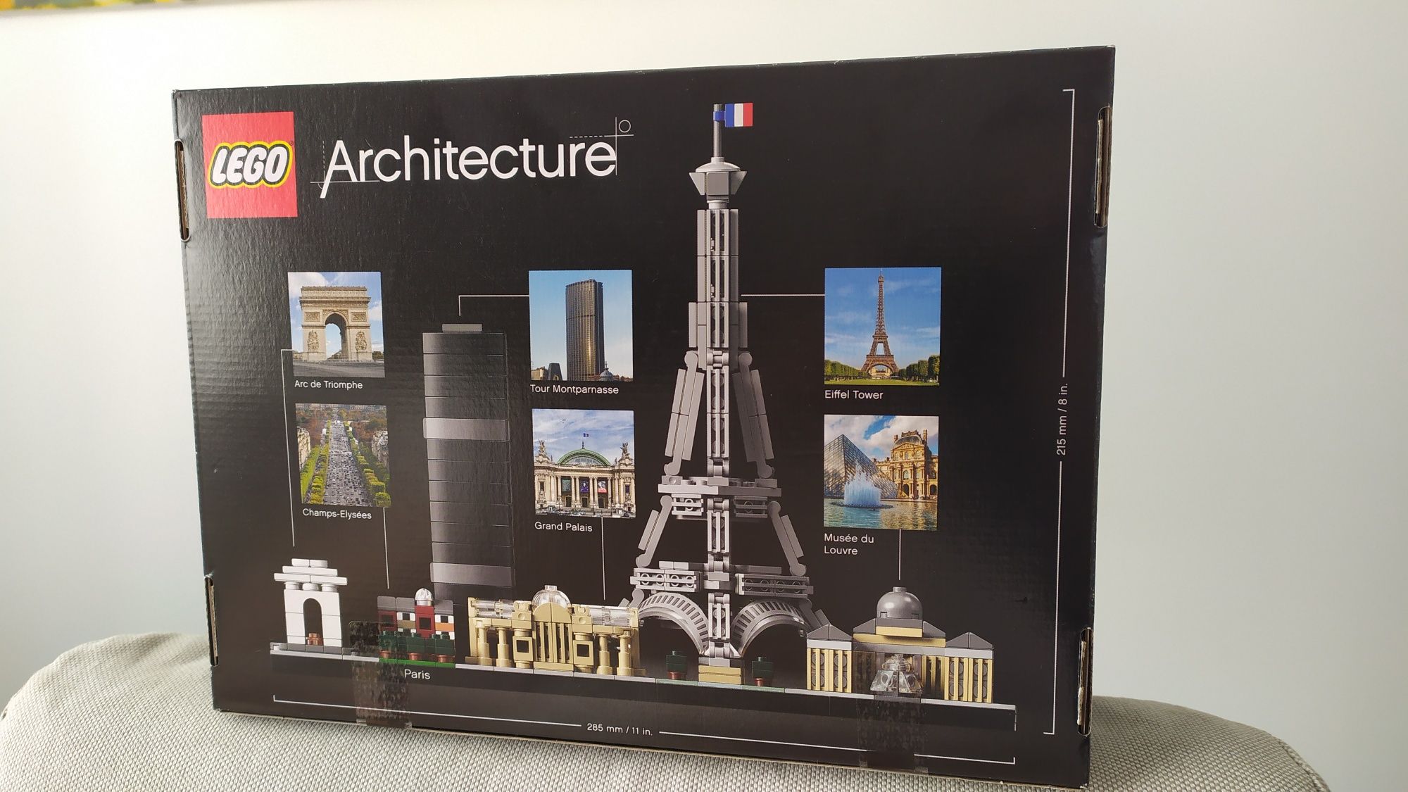 LEGO Arquitetura - Paris 21044 - selado