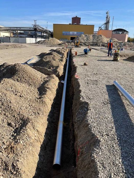 Przyłącza gazowe wodociągowe kanalizacyjne szambo hydraulik