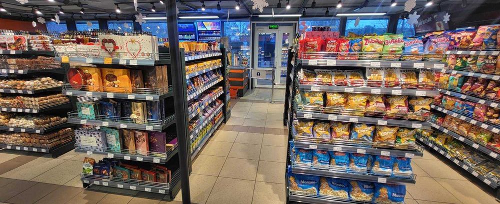 Торгові стелажі | Полки для магазину | Стелажі для супермаркету
