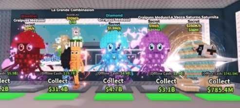 Пети steal a brainrot