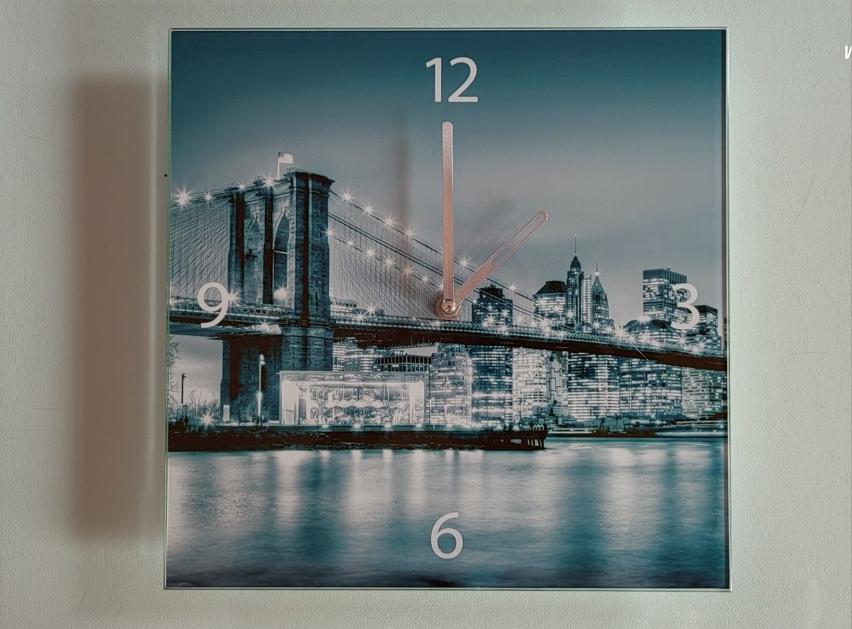 Zegar ścienny 30x30 New York City