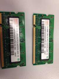 Memoria Portatil DDR2 1GB(512+512)