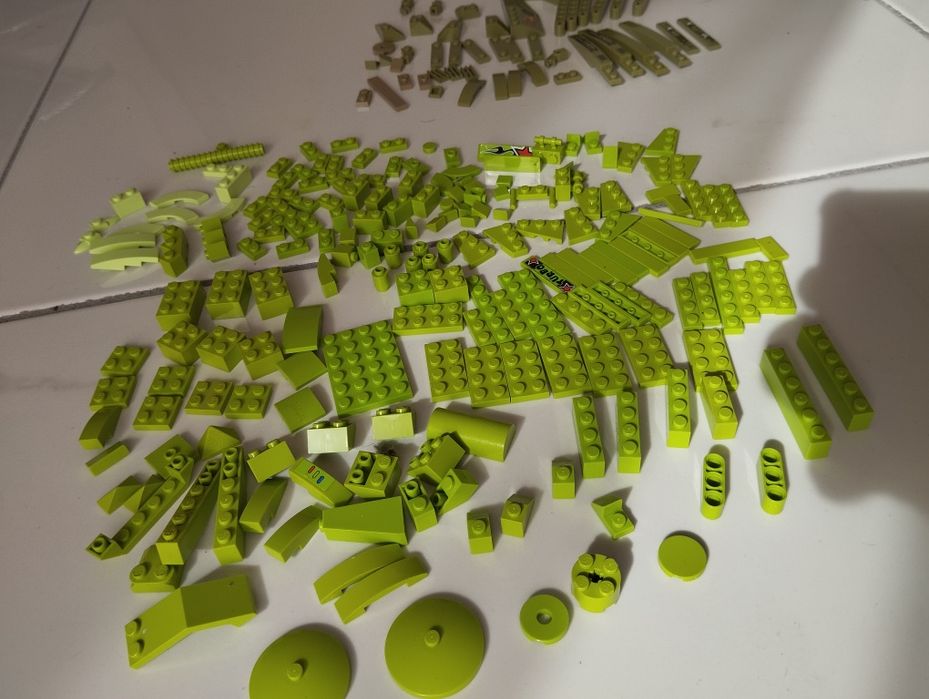 LEGO peças original cor verde claro