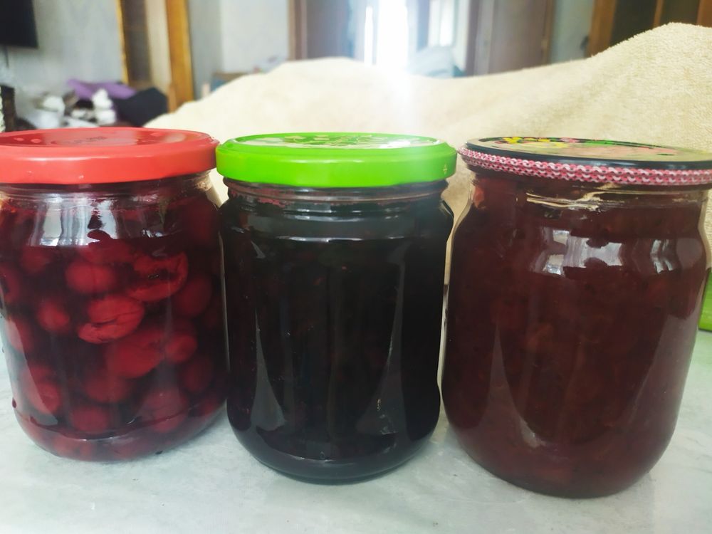 Консервированные дачные заготовки.  23-24г.