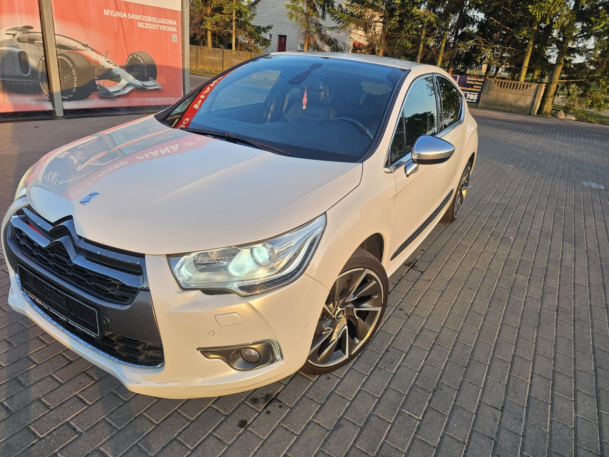 Citroen Ds4 1.6i Biała Perła  Zadbany  Opłacony zamiana