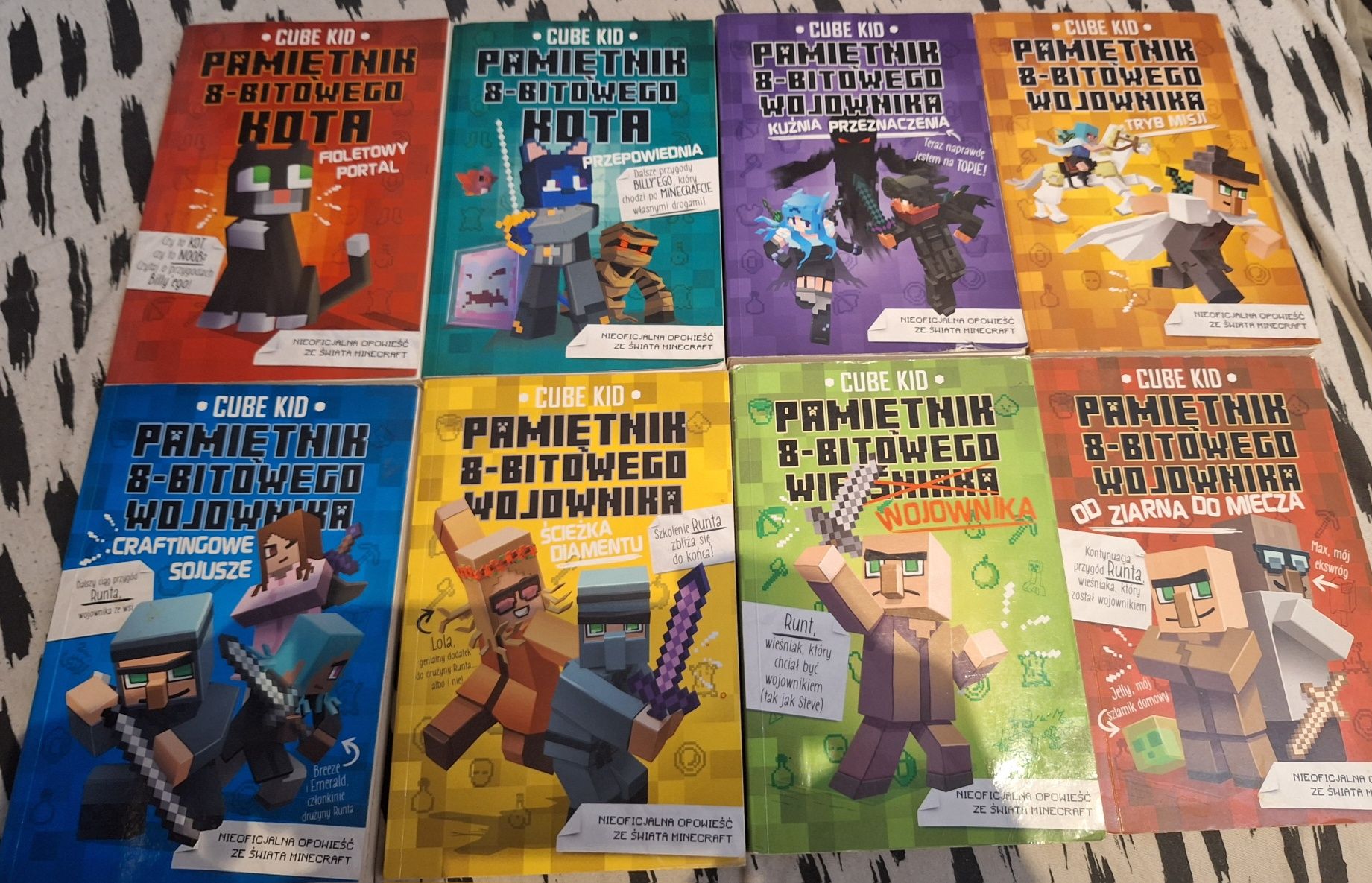 Seria książek "Pamiętnik 8-bitowego wojownika"