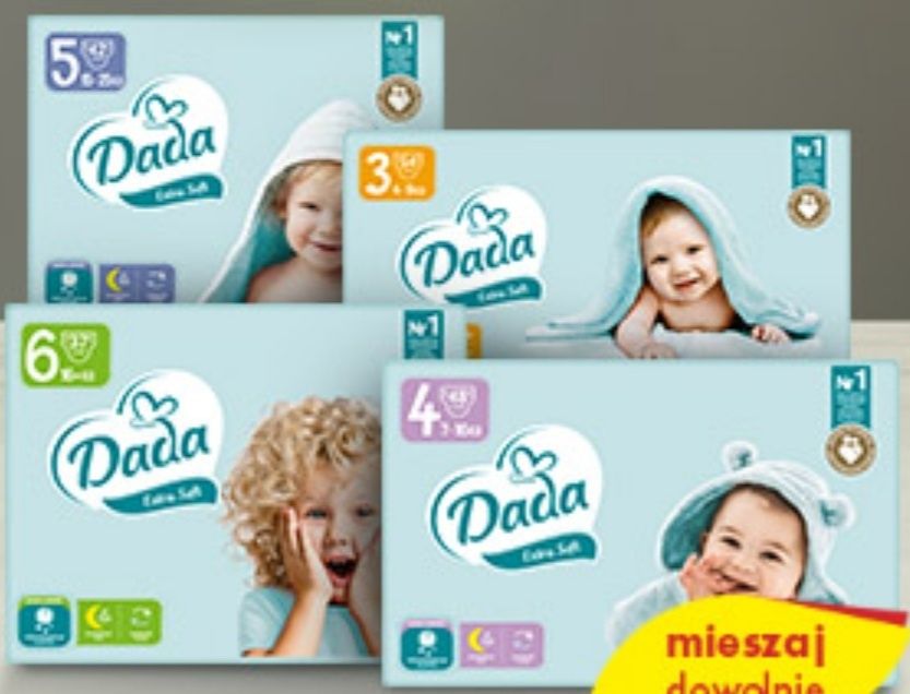 Памперси Dada Lupilu Huggies 4,5,6 розмір
