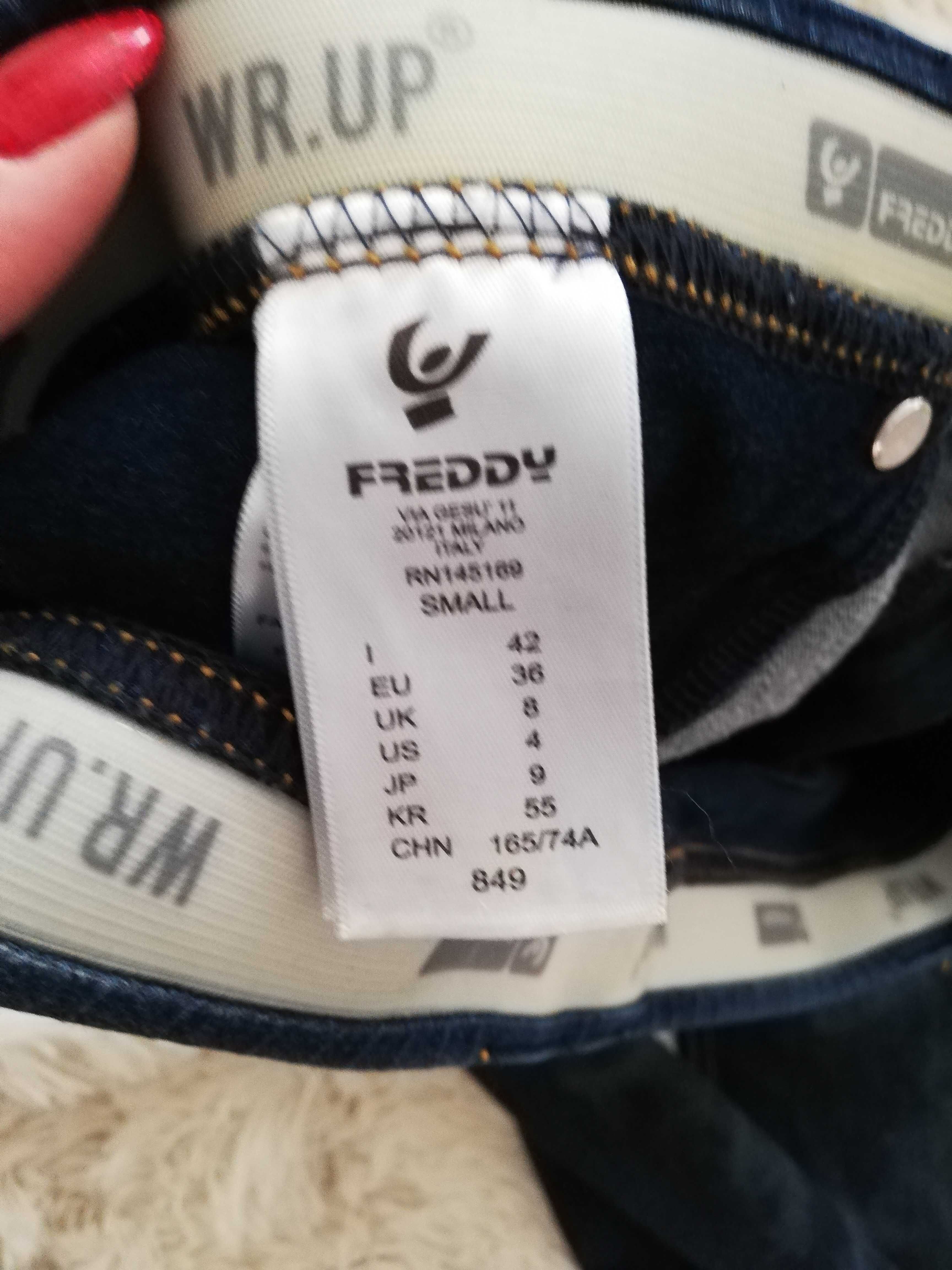 spodnie Freddy Wr.Up 36 s small spodnie jeansy Freddy Wr.Up push up