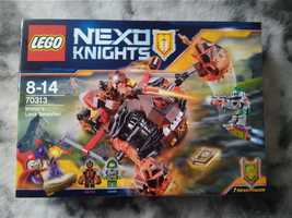 Klocki Lego Nexo Knights Lawowy rozłupywacz Moltora 70313-nowe