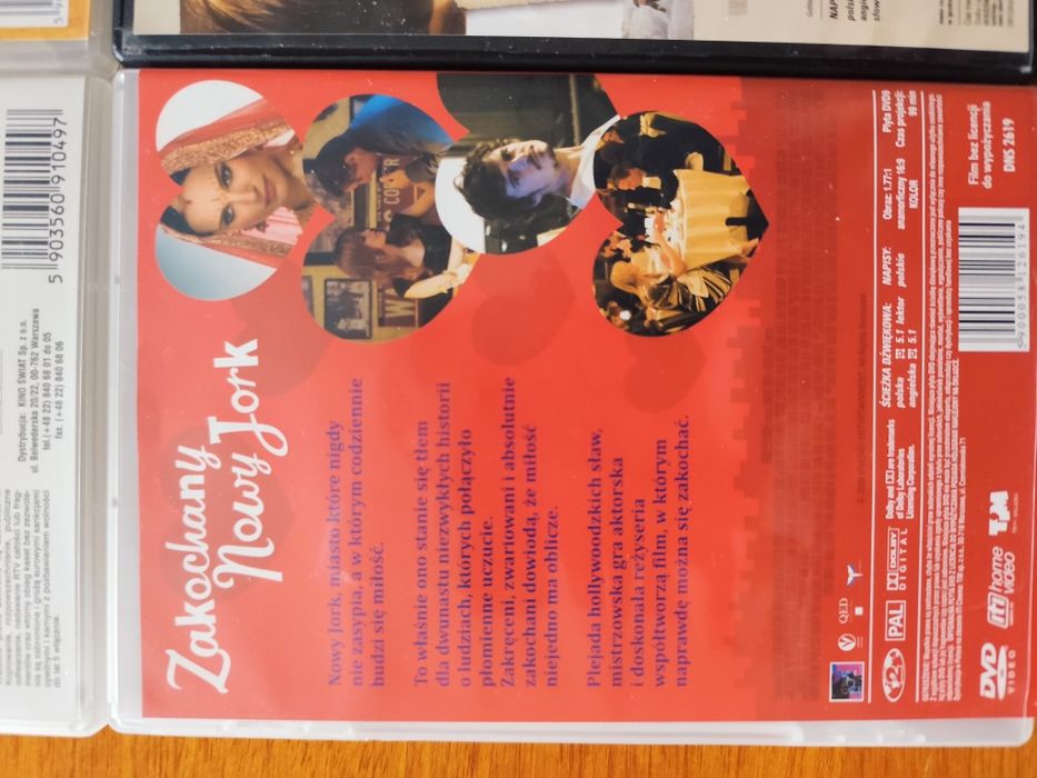 Kolekcja 4 filmów DVD na długie zimowe wieczory komedia miłość romans