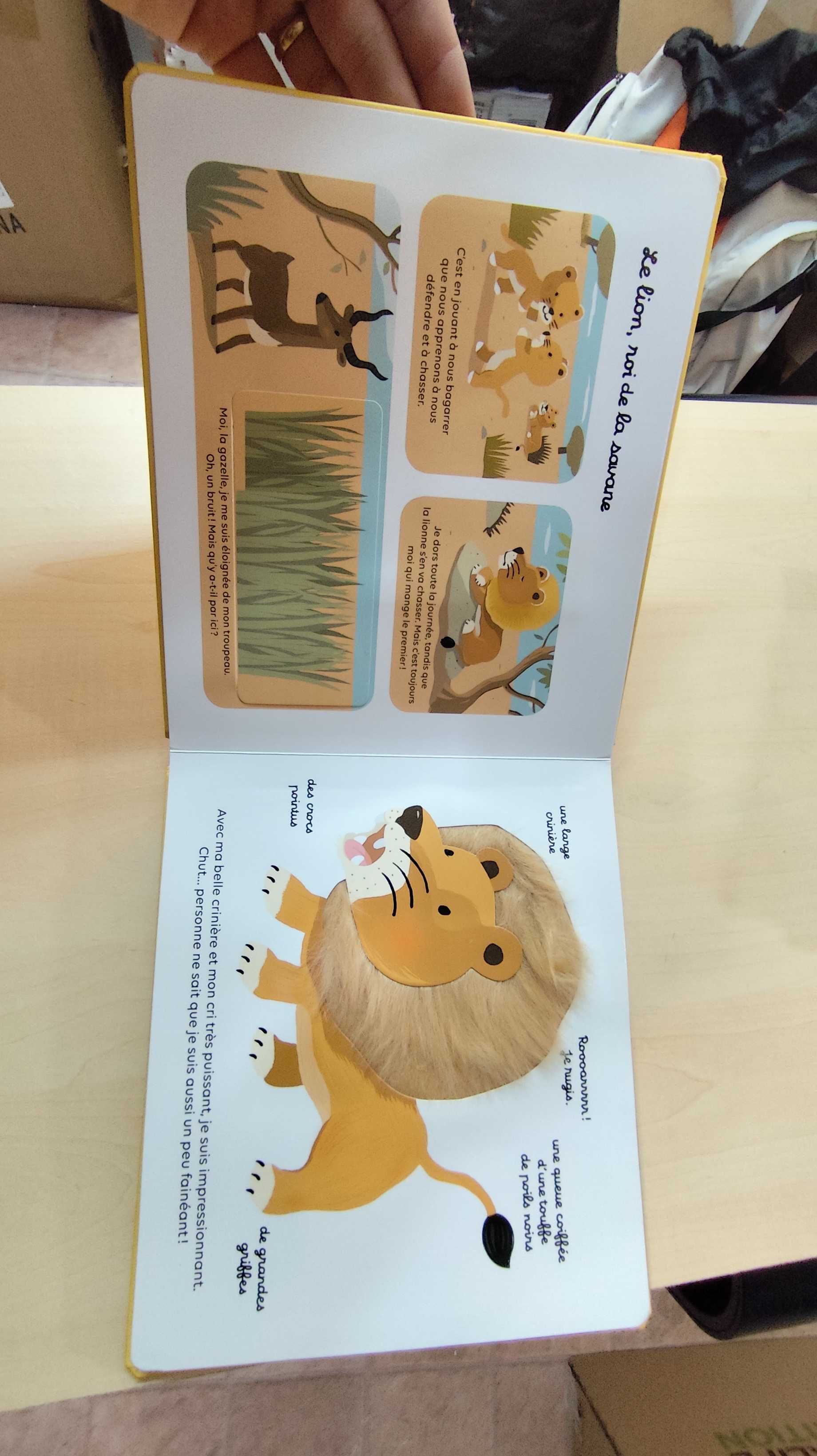 Livro Les Animaux de la Savane