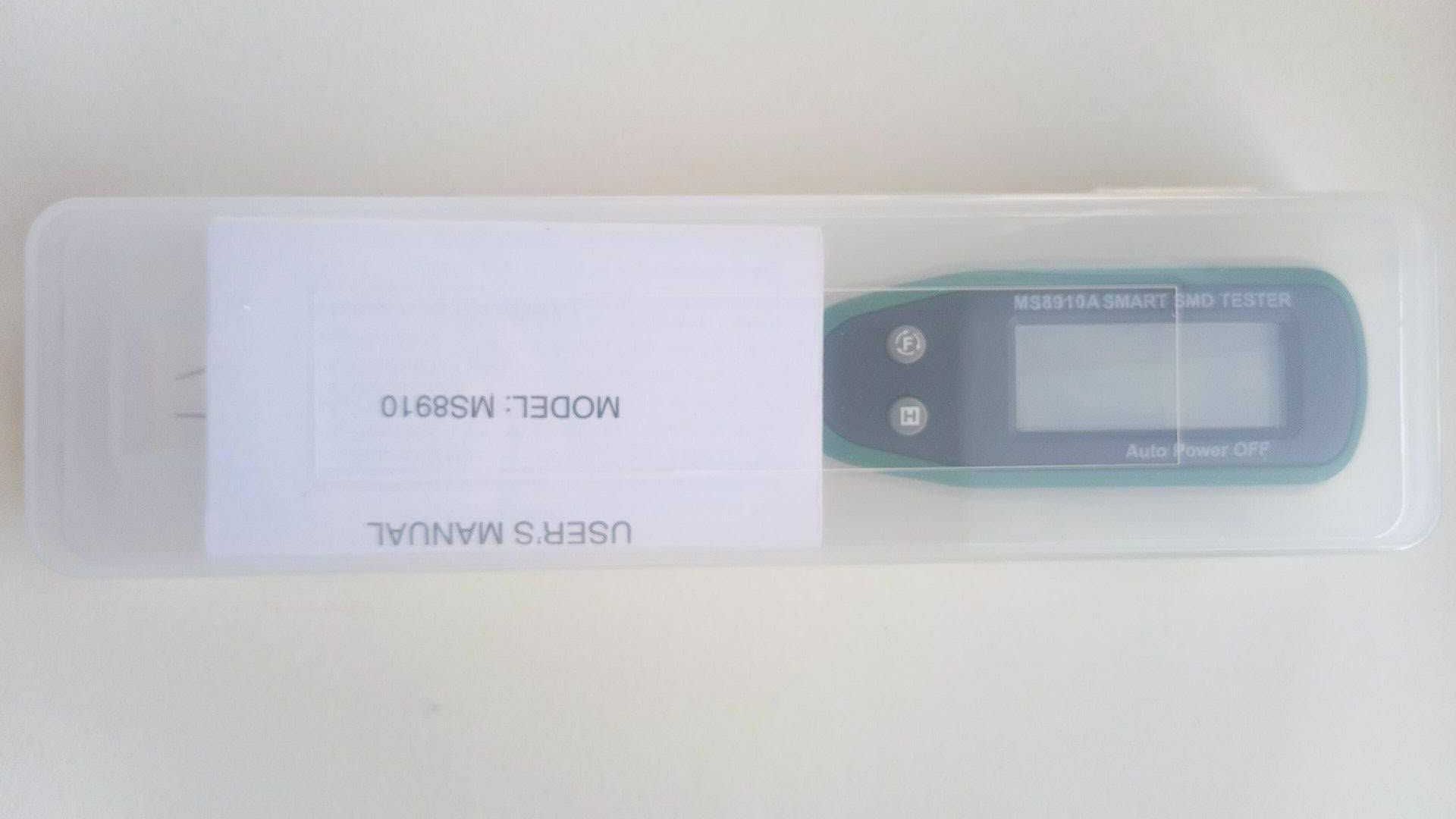 MS8910 Тестер SMD элементов измерение ёмкости сопротивления прозвонка