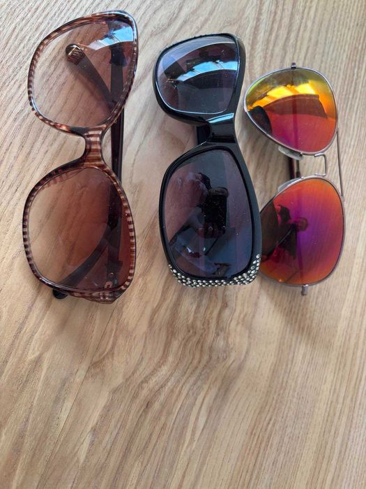 Сонцезахисні окуляри лот 3 шт. ціна 70  грн