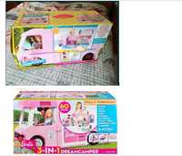 Barbie Caravana de sonho 3 em 1 GHL93 / Autocaravana FBR34 (NOVO)