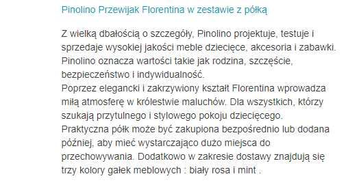 Sprzedam wielofunkcyjny przewijak z półką, komoda z przewijakiem