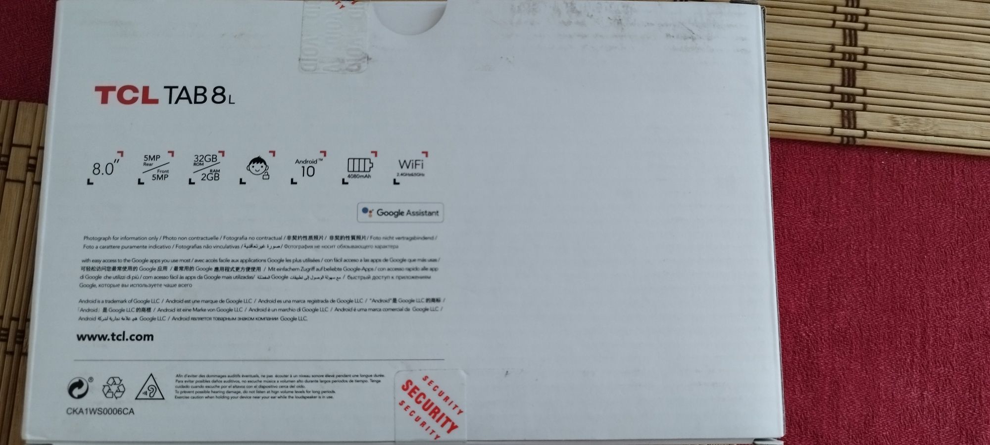 Планшет TCL(алкатель) TAB8L (9032).