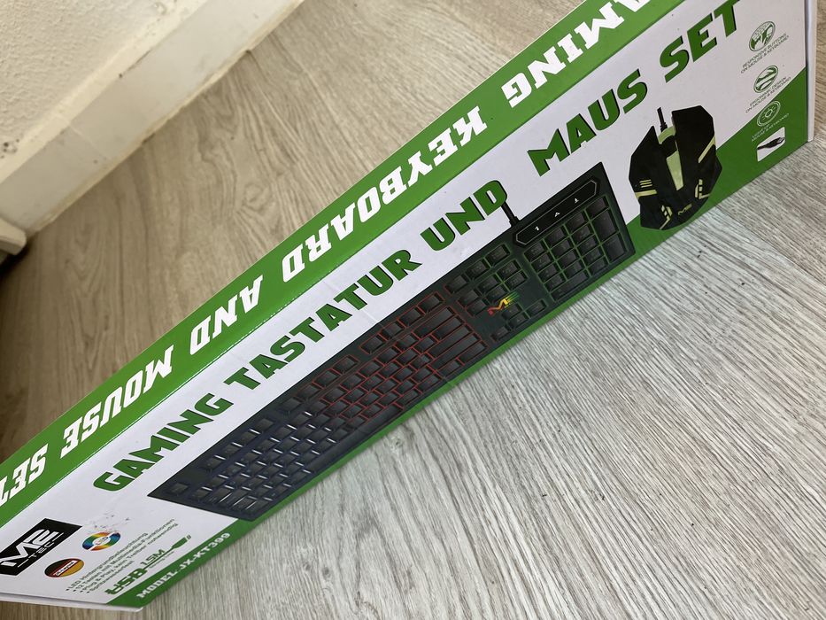 Rato e teclado gaming