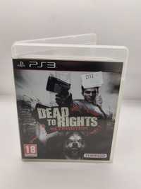 Dead To Rights Retribution Ps3 nr 2112