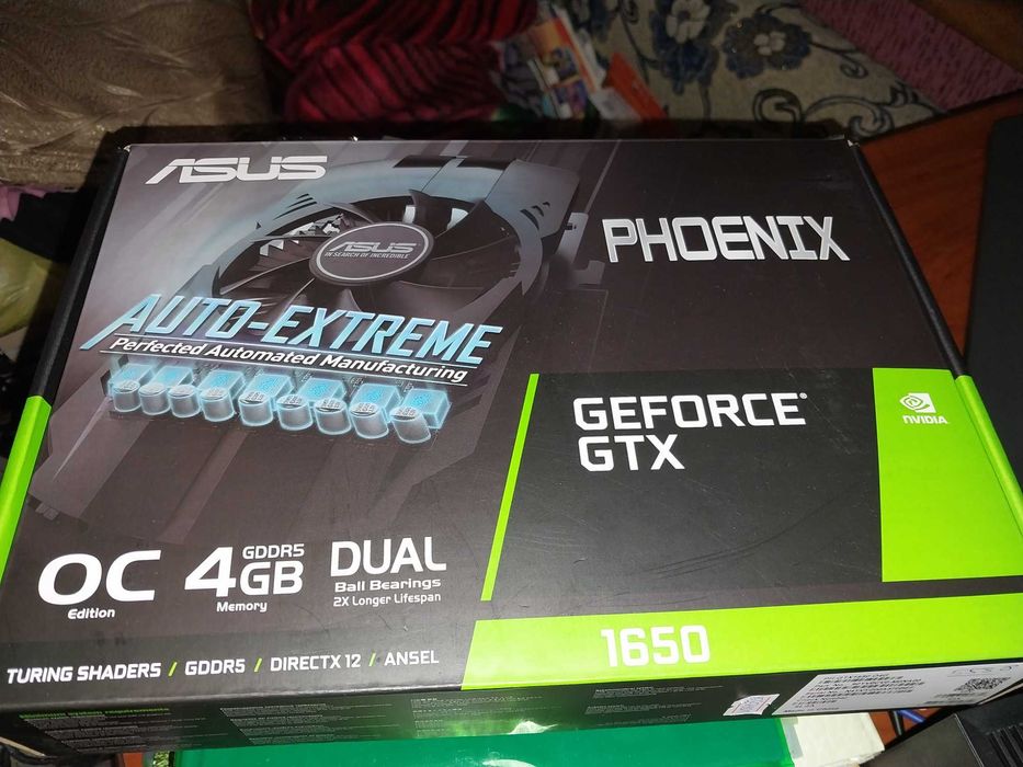 Відео карта Asus PHOENIX Geforce GTX 1650