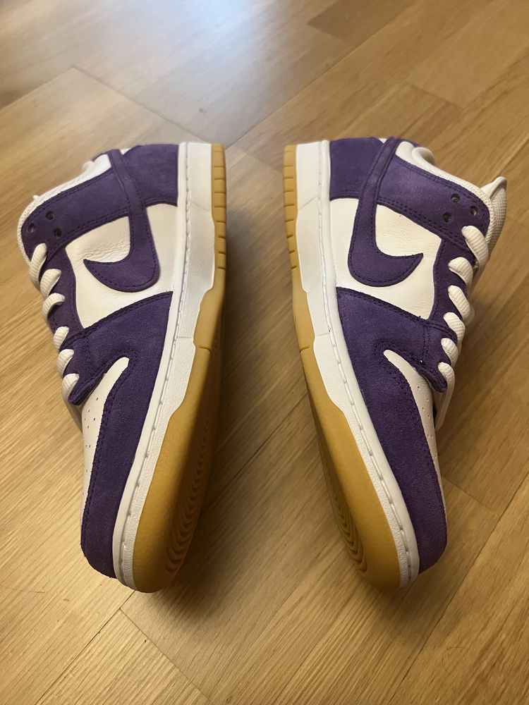 Nike SB dunk low pro court purple 11 us, 45 eur