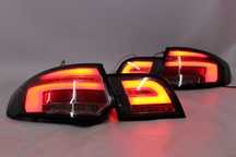 Lampy światła tylne tył AUDI A3 8P 04-08 SPORTBACK LED BAR Neon SMOKE