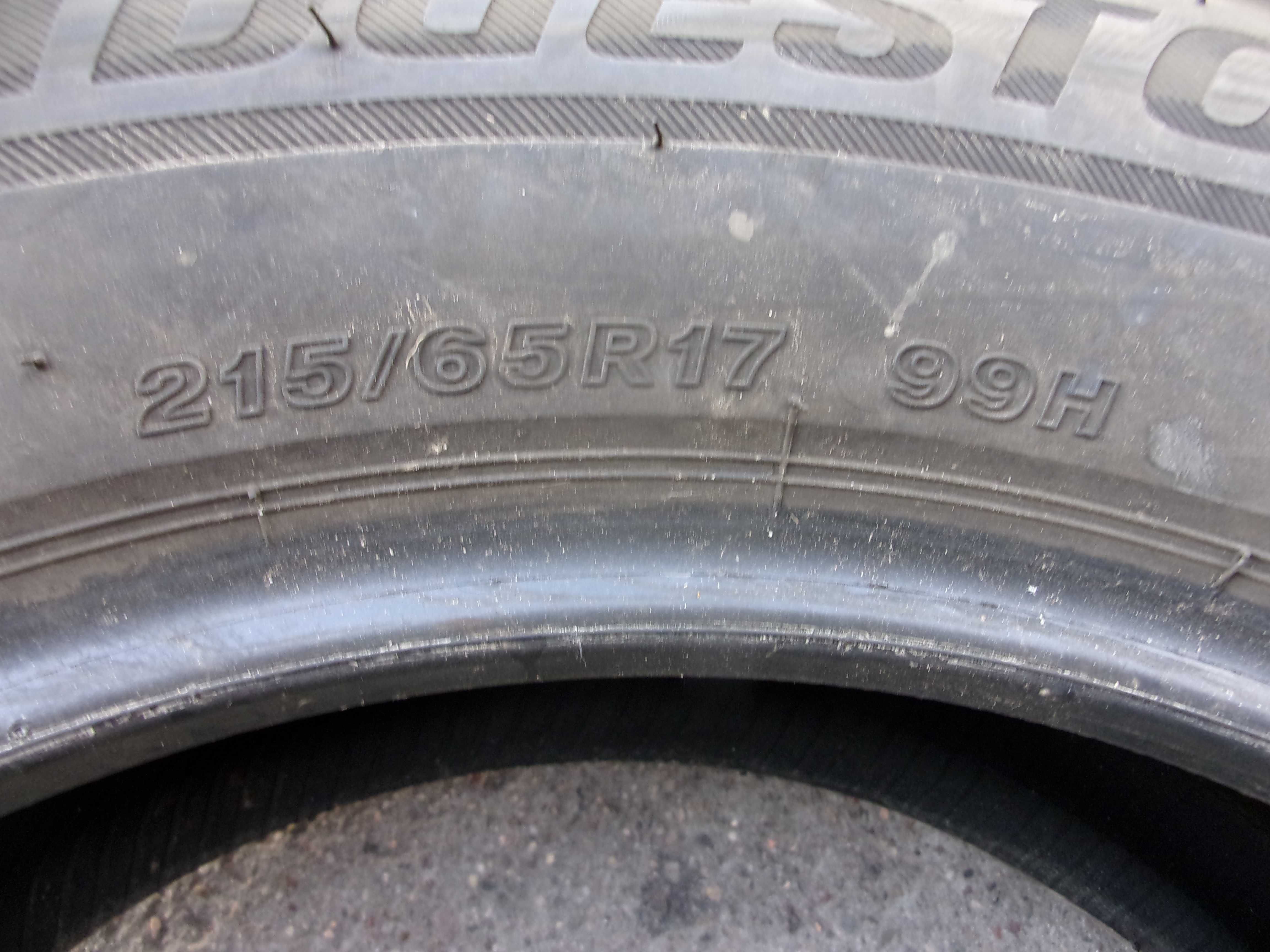 Bridgestone Blizzak LM001   215/65/17 99H z 2019r ładne!