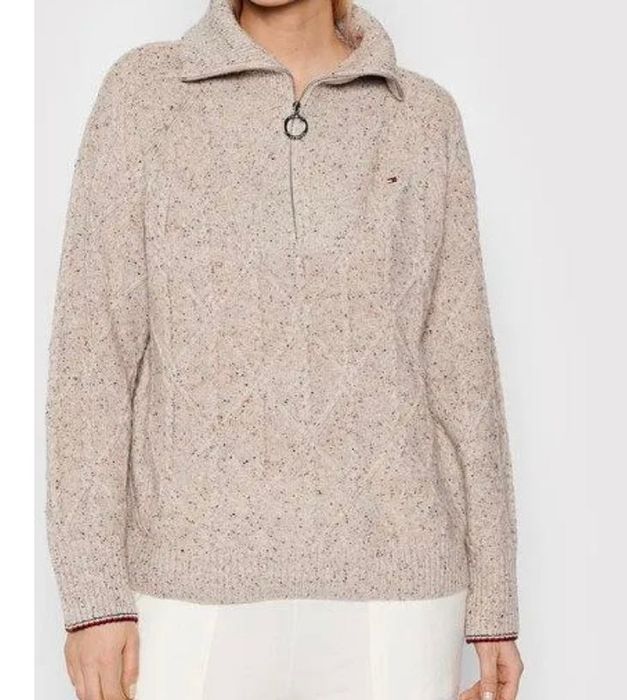 Hilfiger sweter beż M