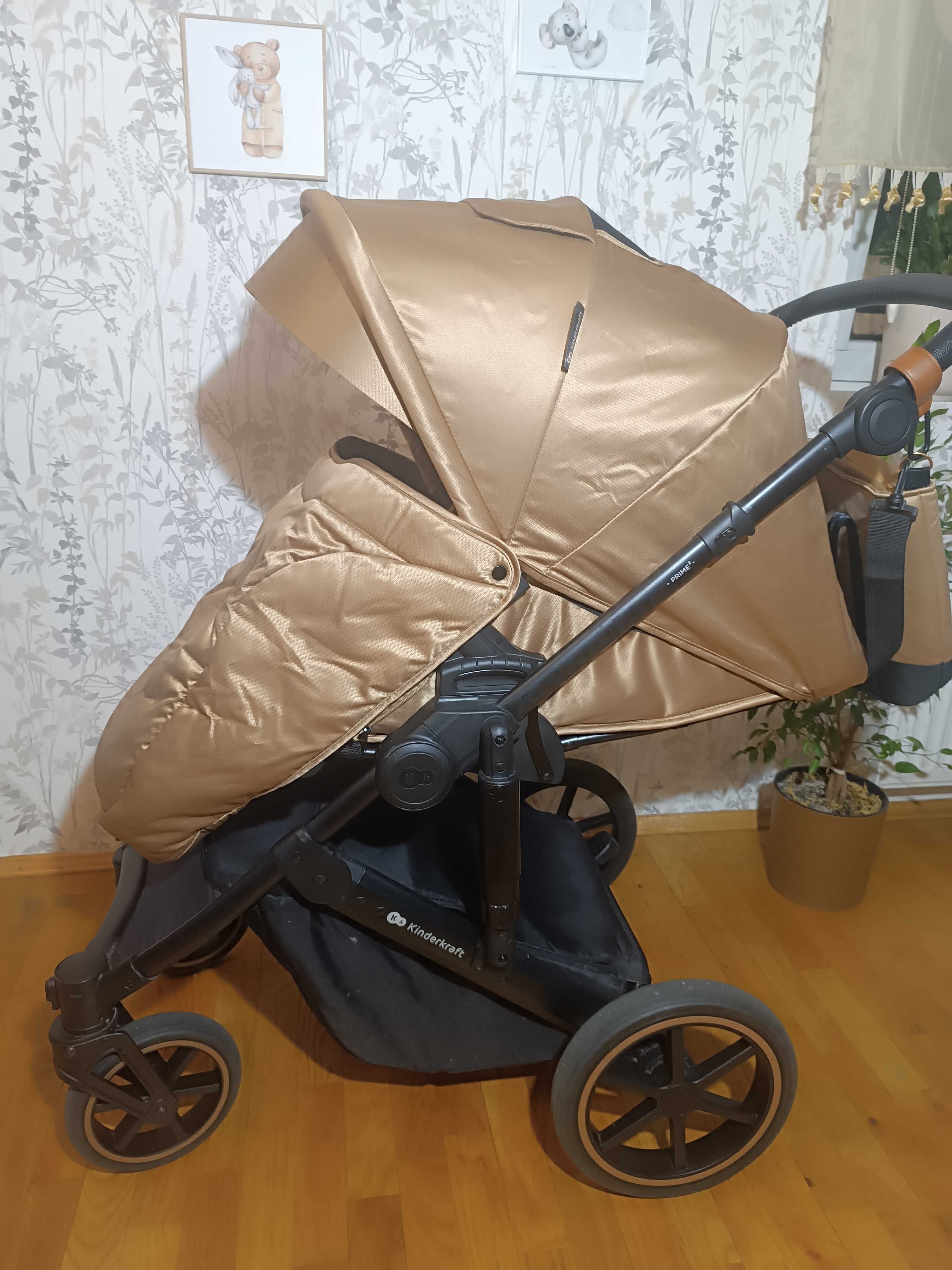 Bardzo ładny wózek 2w1 Kinderkraft Prime2