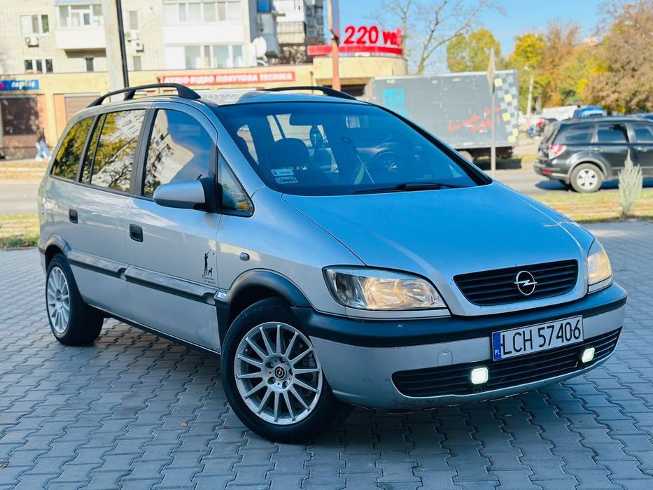 Продам Opel Zafira 1.9 TDI 7мест минивен в хорошем состоянии