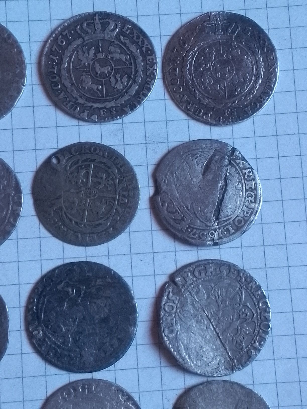 SREBRNE polskie średniowieczne monety