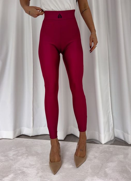 Legginsy By Me Gym XXS XS S M L czarne bordowe beżowe
