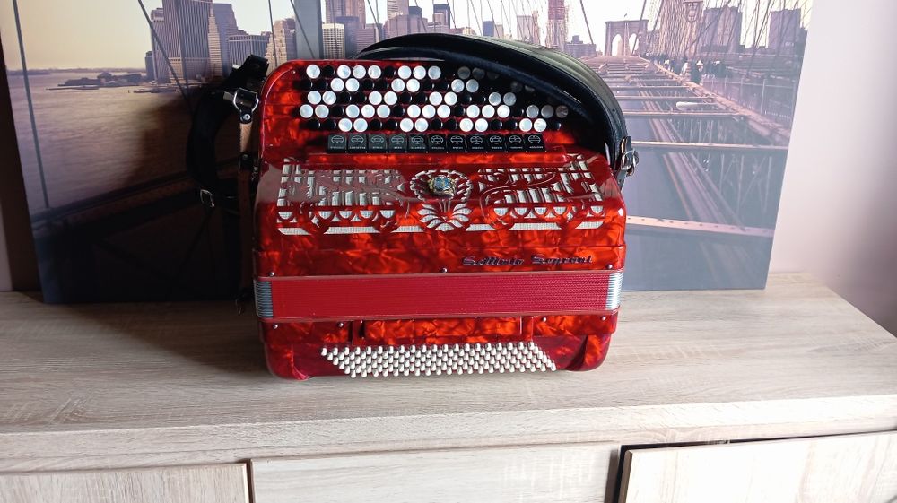 Włoski akordeon guzikowy Settimo soprani