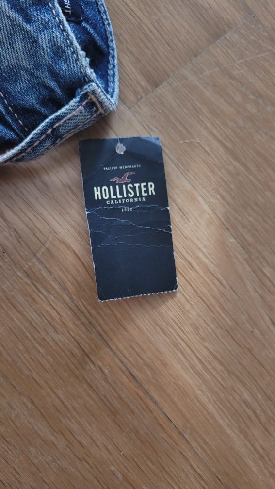 Hollister jeansy rozmiar xxs NOWE Z METKĄ