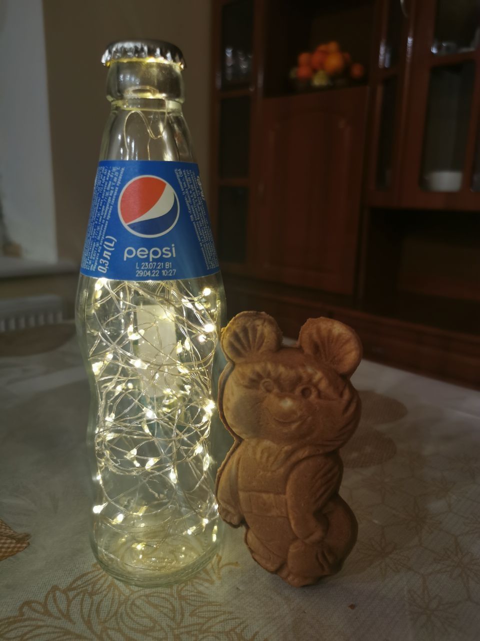 Гирлянда роса комплект 5шт в пляшці 250мл Pepsi Coca-Cola