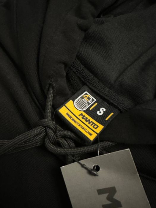 Худі Manto Mask чорне/ кофта манто маска /чоловіче худі манто з маскою