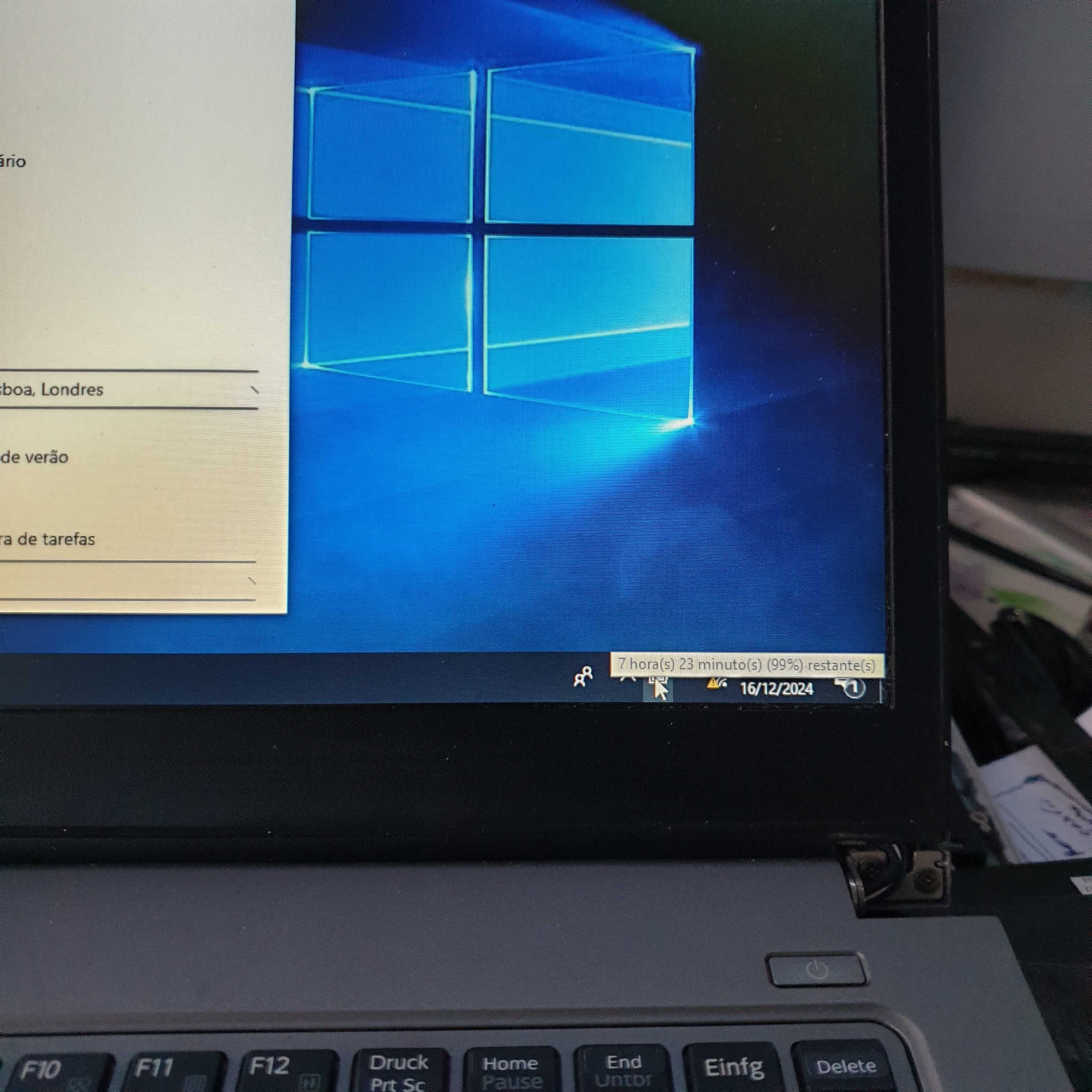 bateria toshiba Z30 +/- 4h00, testada