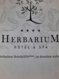 Bon o wartości 1500zl do hotelu Herbarium