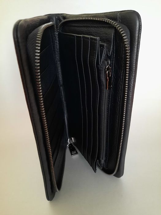 Клатч мужской кожаный