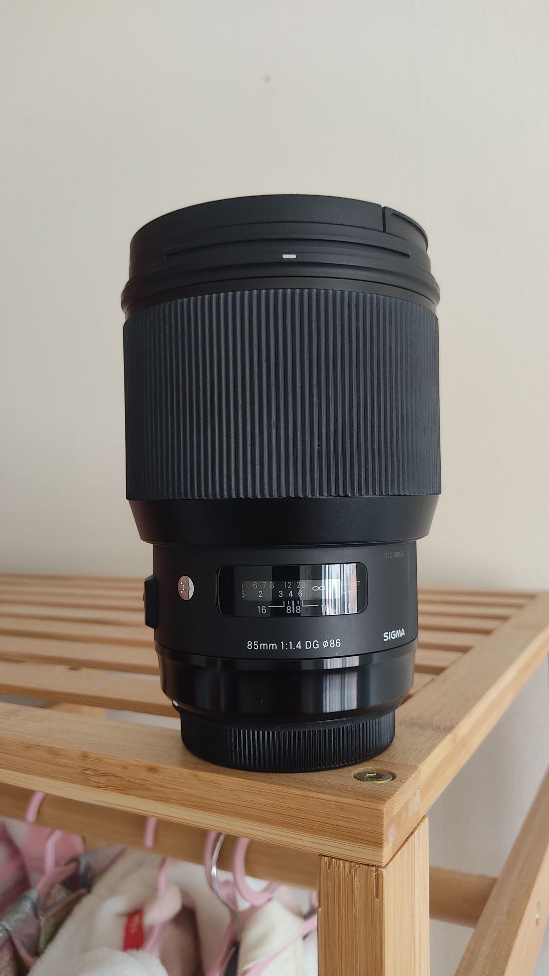 Lente 85mm 1.4 para canon